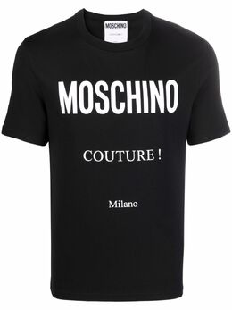 Moschino: Футболка с принтом 