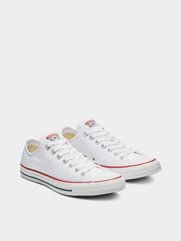 CONVERSE: Белые кеды  Chuck Taylor All Star Ox