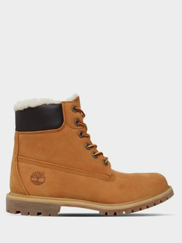 Timberland: Жёлтые ботинки 