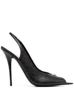 Saint Laurent: Чёрные туфли  Lola