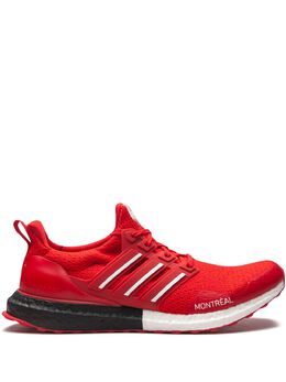 adidas: Красные кроссовки  UltraBoost DNA