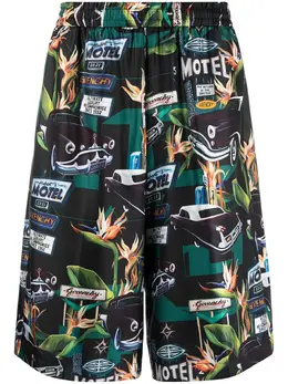 Givenchy: Шорты с принтом 