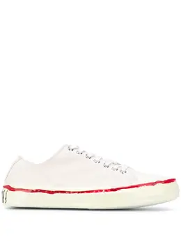 Marni: Белые кроссовки  Gooey