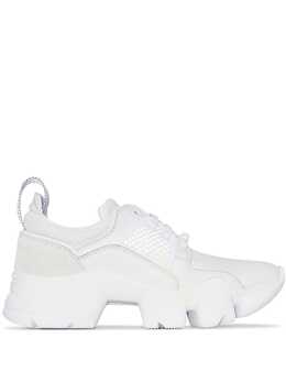 Givenchy: Белые кроссовки  Jaw