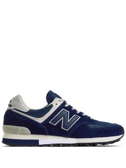 New Balance: Синие кроссовки 576