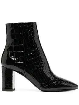 Saint Laurent: Чёрные ботинки  Jane