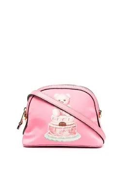 Moschino: Розовая сумка через плечо  Cake Teddy Bear