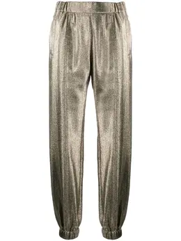 Saint Laurent: Шёлковые брюки 
