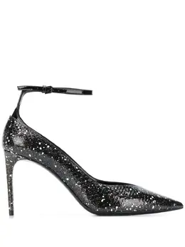 Saint Laurent: Чёрные туфли 