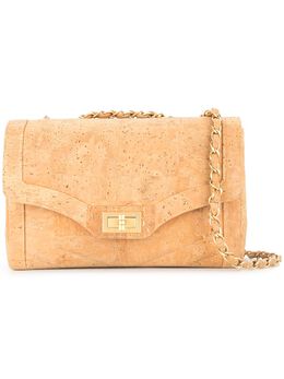 Chanel Pre-Owned: Зелёная сумка 