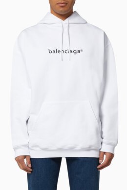 Balenciaga: Флисовая толстовка Cut