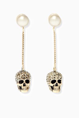 Alexander McQueen: Серьги Skull