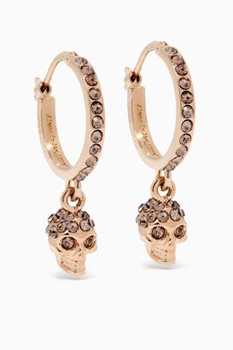 Alexander McQueen: Серьги Skull