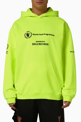 Balenciaga: Флисовая толстовка WFP