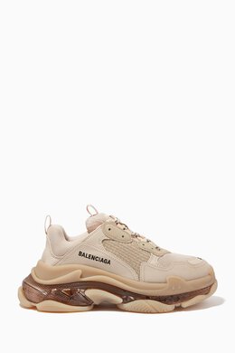 Balenciaga: Кроссовки Triple S Clear Sole