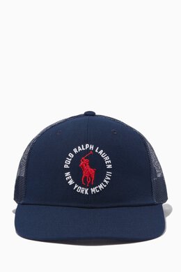 Polo Ralph Lauren: Голубая кепка