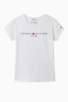 Tommy Hilfiger: Хлопковая футболка Essential