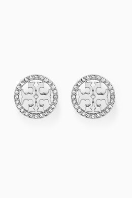 Tory Burch: Серьги Miller Pavé