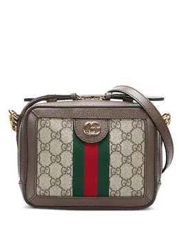 Gucci Pre-Owned: Светлая сумка через плечо