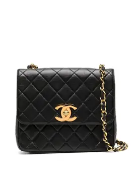 CHANEL Pre-Owned: Чёрная сумка