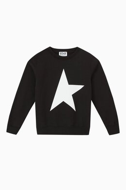 Golden Goose Deluxe Brand: Длинный свитшот Star Collection