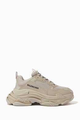 Balenciaga: Кроссовки Triple S