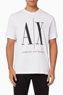 Armani Exchange: Футболка оверсайз