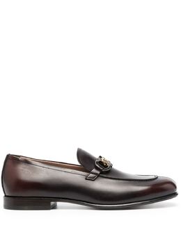 Salvatore Ferragamo: Чёрные туфли  Gancini