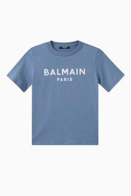 Balmain: Футболка с принтом