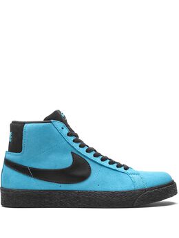 Nike: Чёрные кроссовки  SB Zoom Blazer Mid