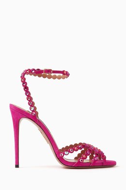 Aquazzura: Светлые сандалии Tequila 105