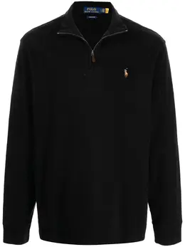 Polo Ralph Lauren: Чёрный свитшот 
