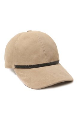 Замшевая бейсболка Brunello Cucinelli mcap90151