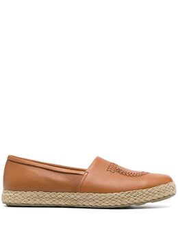 Salvatore Ferragamo: Коричневые мокасины  Gancini