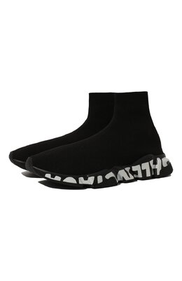 Текстильные кроссовки Speed Balenciaga 605972/w05ge