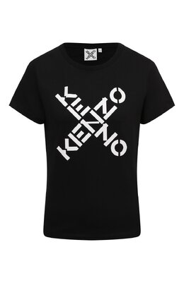 Хлопковая футболка Kenzo Sport Kenzo fb52ts8504sj