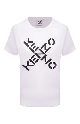 Хлопковая футболка Kenzo Sport Kenzo fb52ts8504sj