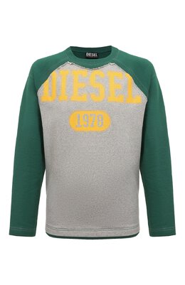 Хлопковый свитшот Diesel a03641/0dfaf