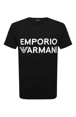 Хлопковая футболка Emporio Armani 211831/3r479