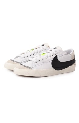 Кожаные кеды Blazer Low 77 Jumbo Nike dn2158-101