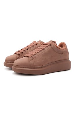 Замшевые кеды Oversized Alexander McQueen 609650/whua3