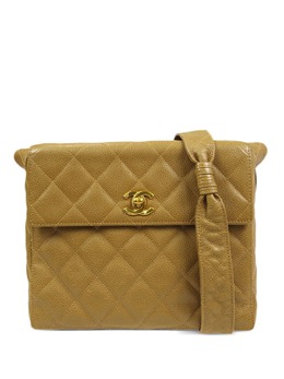 CHANEL Pre-Owned: Бежевая сумка 