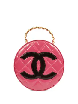 CHANEL Pre-Owned: Чёрная сумка 
