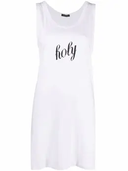 Ann Demeulemeester: Майка  Holy с принтом