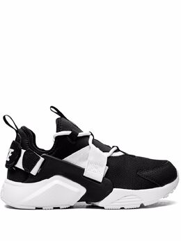 Nike: Чёрные кроссовки  Air Huarache