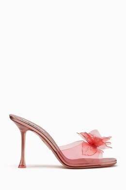 Aquazzura: Розовые сабо