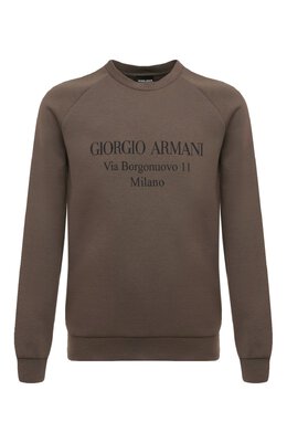 Хлопковый свитшот Giorgio Armani 3gsm81/sjsxz