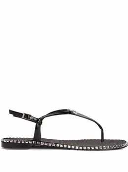 Giuseppe Zanotti: Чёрные сандалии  Bellatriks
