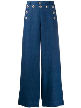 Jean Paul Gaultier Pre-Owned: Голубые брюки 
