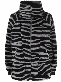 adidas by Stella McCartney: Куртка с животным принтом 